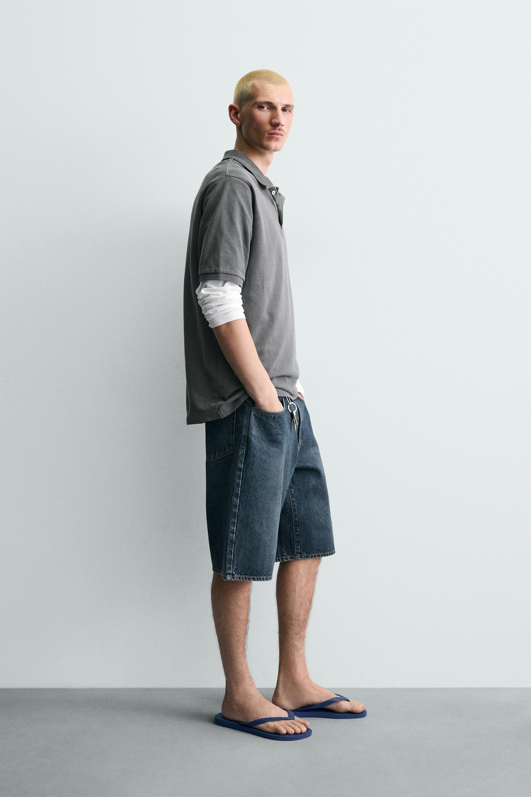 BAGGY FIT DENIM SHORTS